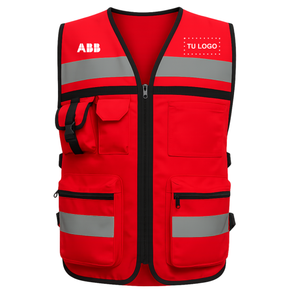 Chaleco Brigadista Gabardina - 30 piezas
